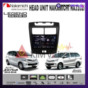 Head Unit Android Nakamichi 9 inch OEM New Avanza/Xenia 2012-2018 PNP - RAM 4/64GB