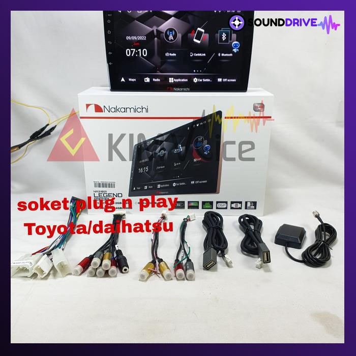 Head Unit Android Nakamichi 9 inch OEM Avanza Xenia 2006-2011 - RAM 4/64GB - Image 2