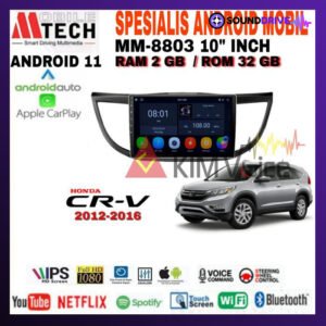 Head Unit Android Mtech OEM All New CRV 2012-2016 Soket Canbus - 4/64 GB 10 inch