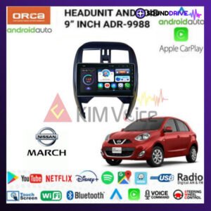 Head unit Android Orca 9 inch OEM March 2013 up soket pnp