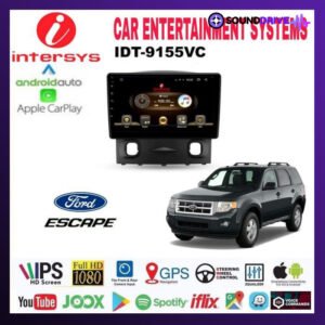 Head unit Android Intersys 9 Inch OEM Ford Escape Voice Command