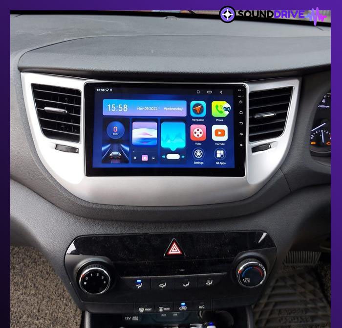 Frame Head Unit Android 9 inch for Tucson 2015 up - Image 4