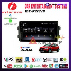 Head unit Android Intersys 9 Inch OEM SX4 ( X-OVER ) Baleno Lama