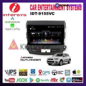 Head unit Android Intersys 9 Inch OEM Outlander 2008 - 2012 Soket pnp