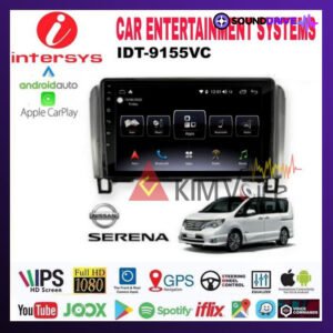 Head Unit Android Intersys 9 inch OEM Nissan Serena C26 Voice Command