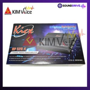 Power Amplifier KICK HP.520.4 Power 4 channel