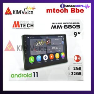 Head Unit Android Mtech BBE MM-8803 9 inch Voice Command IPS Carplay