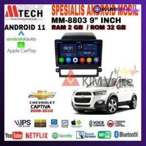Head unit Android MTech 9 inch OEM Chevrolet Captiva 2008-2012 PNP - 4/64GB