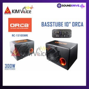 Basstube Subwoofer Active 10 inch Orca RC-1510SWK Box Aktif
