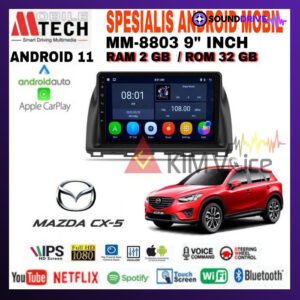 Head Unit Android Mtech 9 inch OEM Mazda CX5 2011-2015 Soket PNP - 2012-2015 2/32G