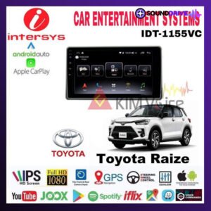Head Unit Android Intersys 10 inch OEM Raize/Rocky Soket pnp