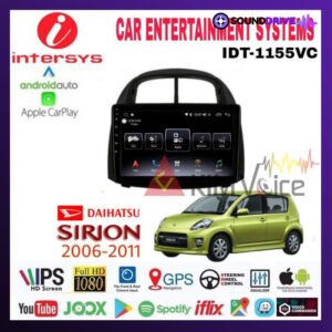 Head unit Android Intersys 10 inch OEM Sirion 2008-2011 Soket pnp