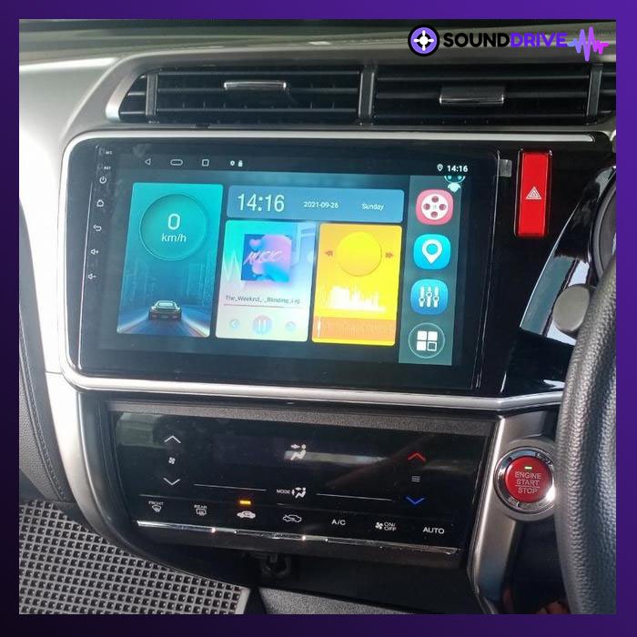 Head Unit Android Intersys 10 inch OEM Honda City 2015-2016 soket pnp - Image 5