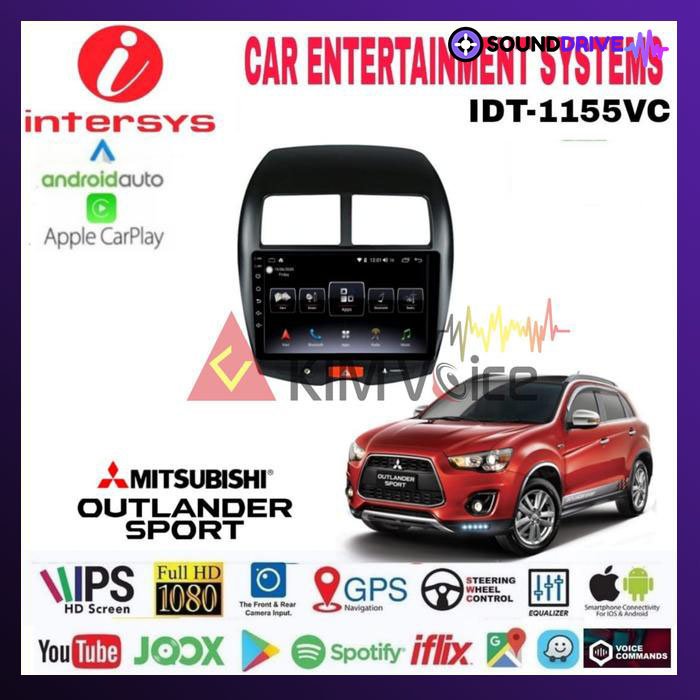 Head unit Android Intersys 10 inch OEM Outlander Sport 2012-2018