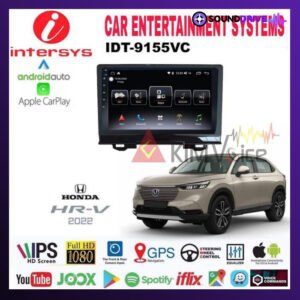 Head unit Android Intersys 9 inch OEM HRV 2022 up Voice Command
