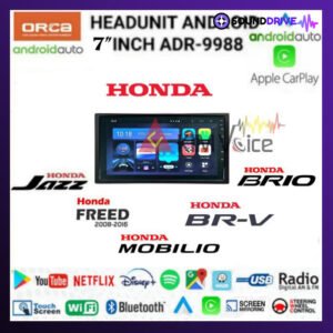 Head unit Android Orca New standar 7 inch OEM Brio Jazz Mobilio Freed