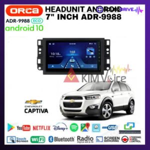 Head unit Android Orca Eco 7 inch OEM Chevrolet Captiva 2006 up
