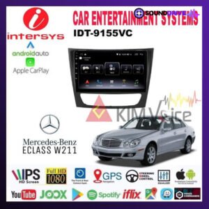 Head unit Android Intersys OEM Mercy E CLASS W211 9 inch 2001-2009 pnp