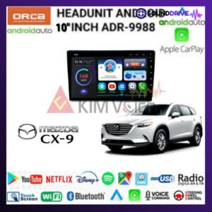 Head unit Android Orca OEM Mazda CX9 2009 up 10 inch Voice Command - Paket Canbus