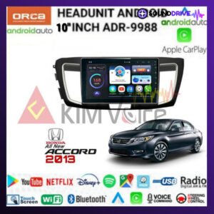 Head unit Android Orca OEM Accord 2013 10 Inch Voice Command