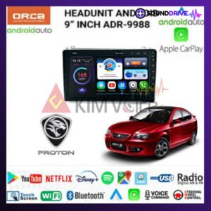 Head unit Android Orca 9 inch OEM Proton Gen II Persona 2006-2010
