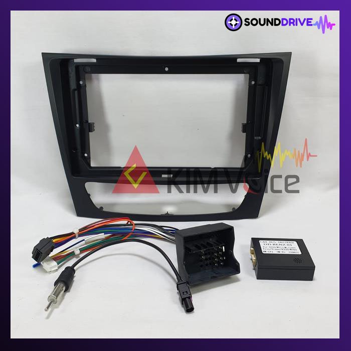 Frame Head Unit Android 9 inch Mercy E Class W211 2001-2009 - Image 2