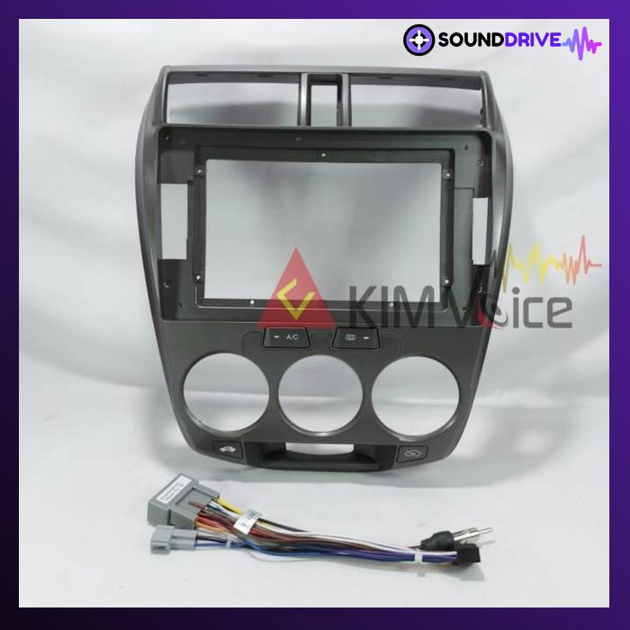 Head unit Android Orca Eco 10 Inch OEM Honda City 2008-2014 Soket pnp - Manual AC - Image 5
