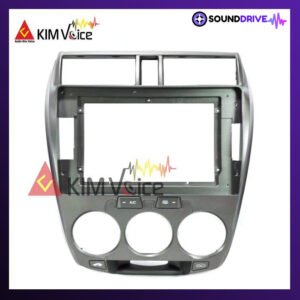 Frame Head unit Android 10 inch for Honda City 2008-2014 Plus Soket  Digital