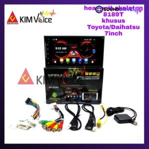 Head Unit Android khusus Toyota Daihatsu Skeleton 8189T 7" Soket pnp