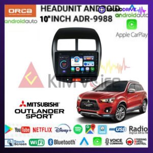 Head unit Android Orca 10 inch OEM Outlander Sport 2012-2018