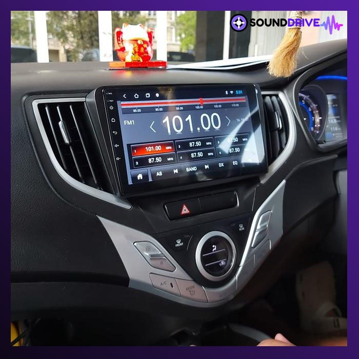 Frame Head unit android 9 inch Suzuki Baleno hatchback 2018 Up - Image 4