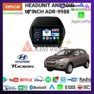 Head Unit Android Orca 10 inch OEM Hyundai Tucson Soket pnp