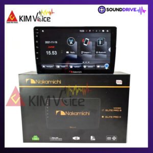 Head Unit Android Nakamichi Elite Pro NA3102i 6/128GB with Processor - 9 INCH