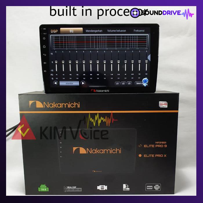 Head Unit Android Nakamichi Elite Pro NA3102i 6/128GB with Processor - 9 INCH - Image 2