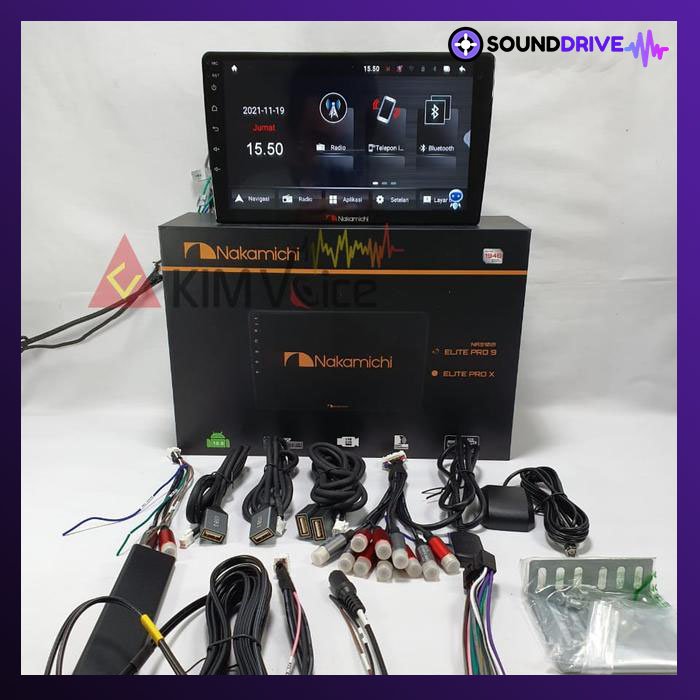 Head Unit Android Nakamichi Elite Pro NA3102i 6/128GB with Processor - 9 INCH - Image 3