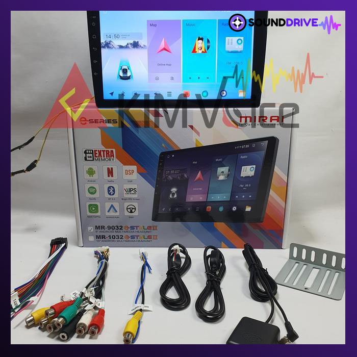 Head Unit Android MIRAI MR-9032VC 9 inch OEM New Avanza Xenia 2019 up - Image 2