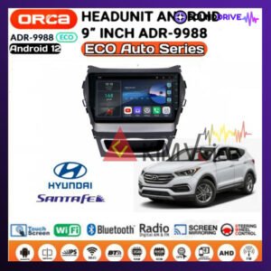 Head unit Android Orca Eco 9 inch OEM Santa Fee 2012 up
