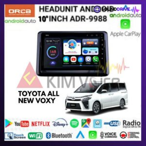 Head unit Android Orca 10 inch OEM Voxy Voice Command