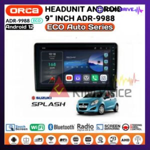 Head unit Android Orca Eco 9 inch OEM Splash + soket pnp