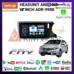 Head Unit Android Orca 10 inch OEM City 2015-2016 Voice Command