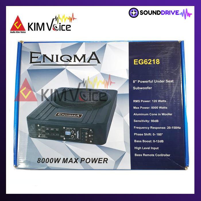 Subwoofer Kolong Aktif Enigma EG6218 8 Inch