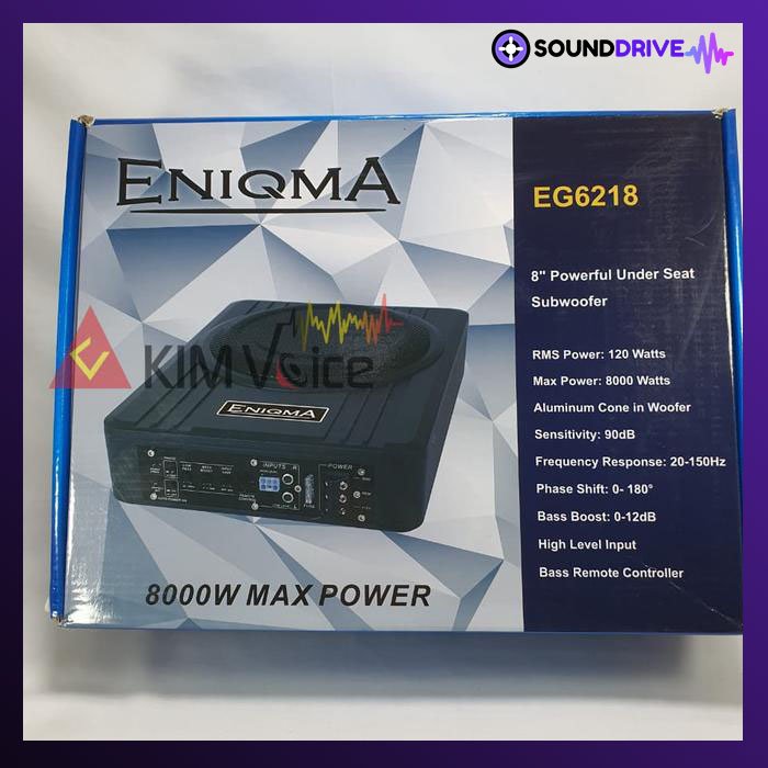 Subwoofer Kolong Aktif Enigma EG6218 8 Inch - Image 2