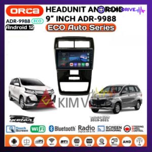 Head Unit Android Orca Eco 9 inch OEM New Avanza Xenia 2019 up