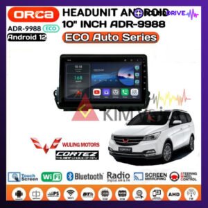 Head Unit Android Orca Eco 10 inch OEM Wuling Cortez 2017 Up