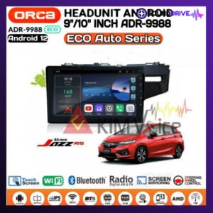 Head Unit Android Orca Eco OEM Jazz 2014 Up + Soket pnp 9/10 inch - 9 INCH