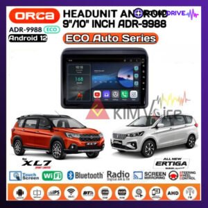 Head Unit Android Orca Eco OEM New Ertiga XL7 Soket pnp 9/10 inch - 9 inch