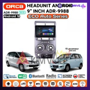 Head Unit Android Orca Eco 9 inch OEM Avanza-Xenia 2004-2011 Soket pnp
