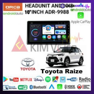 Head Unit Android Orca 10 inch OEM Raize/Rocky Soket pnp