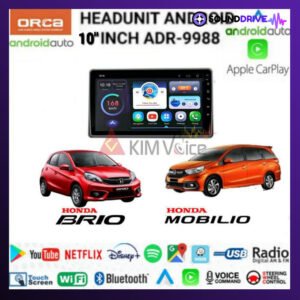 Head Unit Android Orca OEM Brio Mobilio BRV 2012-2015 9 inch 10 inch - 9 INCH