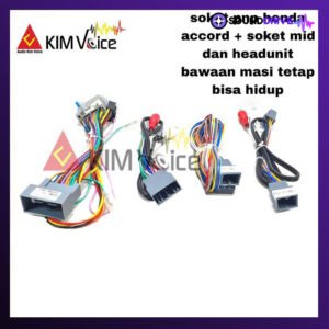 Soket Head unit Android for Honda Accord 2008-2012 Soket plug and play